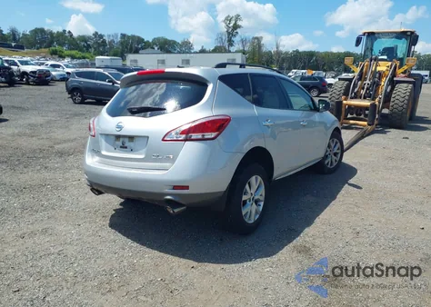 2014 Nissan Murano Sl из США, поврежденный, VIN JN8AZ1MW8EW511012